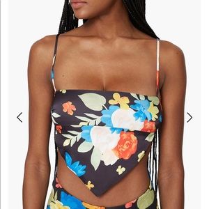 WeWoreWhat Bandana Tropicana Top